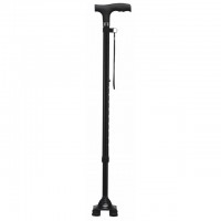 Extendable Aluminium Walking Stick with four feet