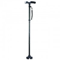 Versatility elderly magic cane folding walking stick with led flashlight