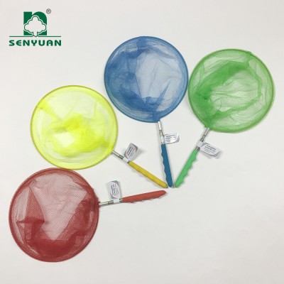 Wholesale outdoor plastic Colorful Garden butterfly insect net